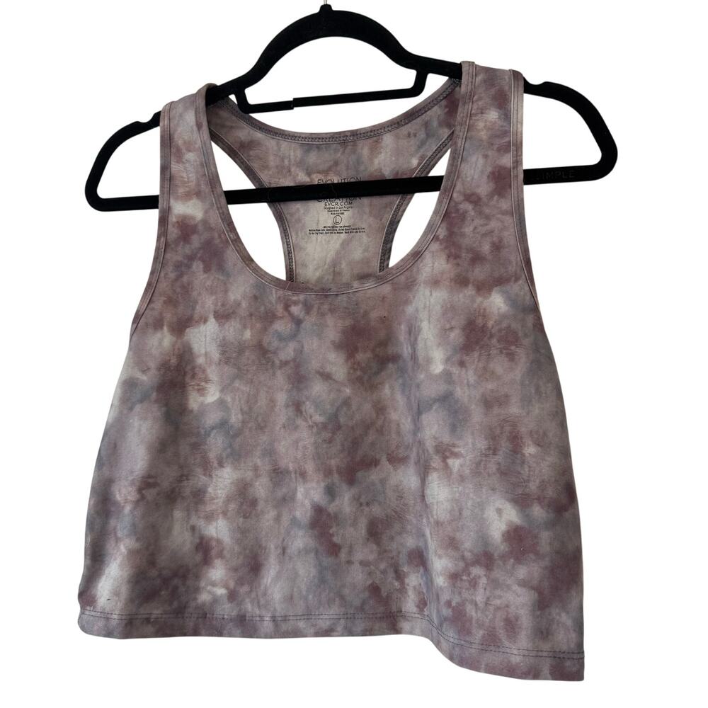 Evolution And Creation tie dye sports bra